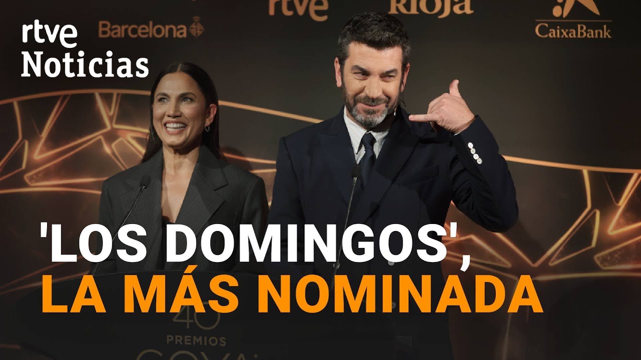 NOMINACIONES GOYA | 'LOS DOMINGOS', la PEL&Iacute;CULA con M&Aacute;S CANDIDATURAS, por delante de SIR&Acirc;T | RTVE