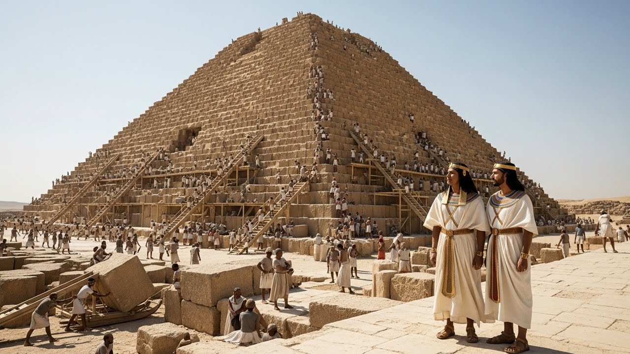 The Building of the Great Pyramid – Life and Labor in Ancient Egypt
