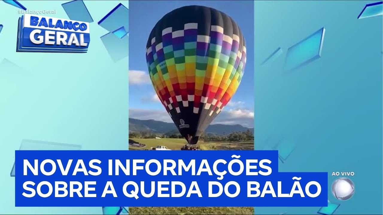 Especialistas em acidentes aeronáuticos ajudam na investigação da queda de balão em SC