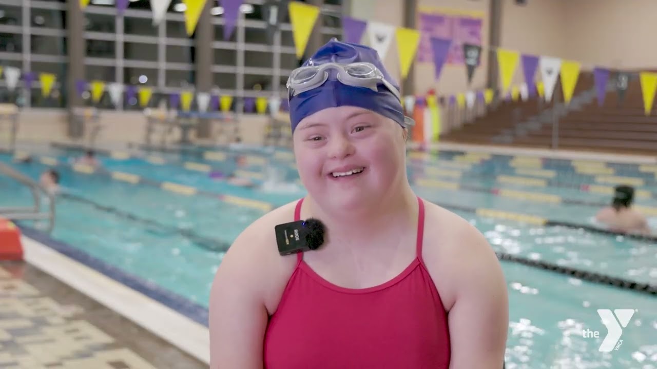 Kaitlin Colwell 2026 Special Olympics USA Games Swim Training - Waukee Family YMCA
