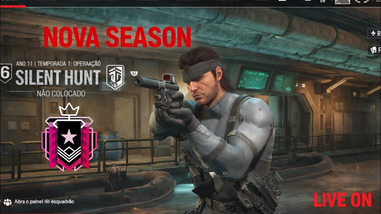 🔴  DO COBRE AO CHAMPION SOLO Ranked  Rainbow Six Siege | Solo queue copper to CHAMPION 🔴