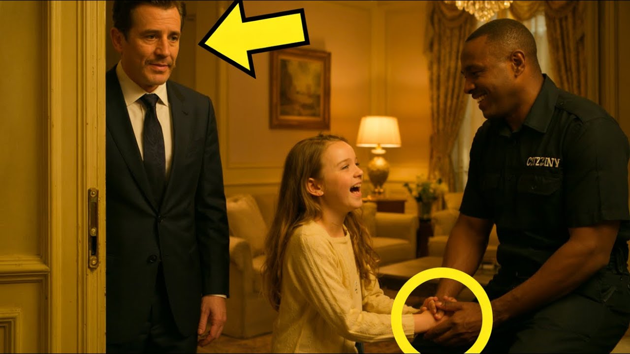 RICH MAN SEES HIS DAUGHTER LAUGHING WITH THE SECURITY GUARD… AND CHANGES FOREVER