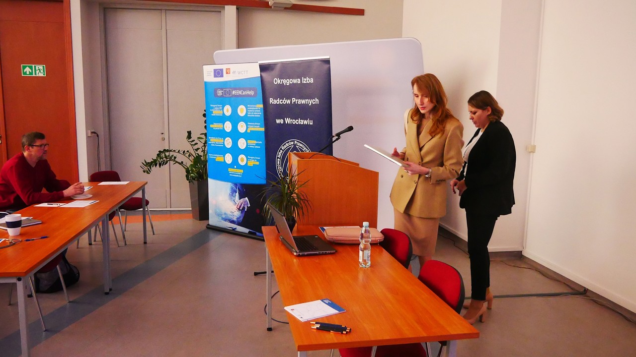 Szkolenie z KSeF wsparcie sieci EEN i OIRP we Wrocławiu.