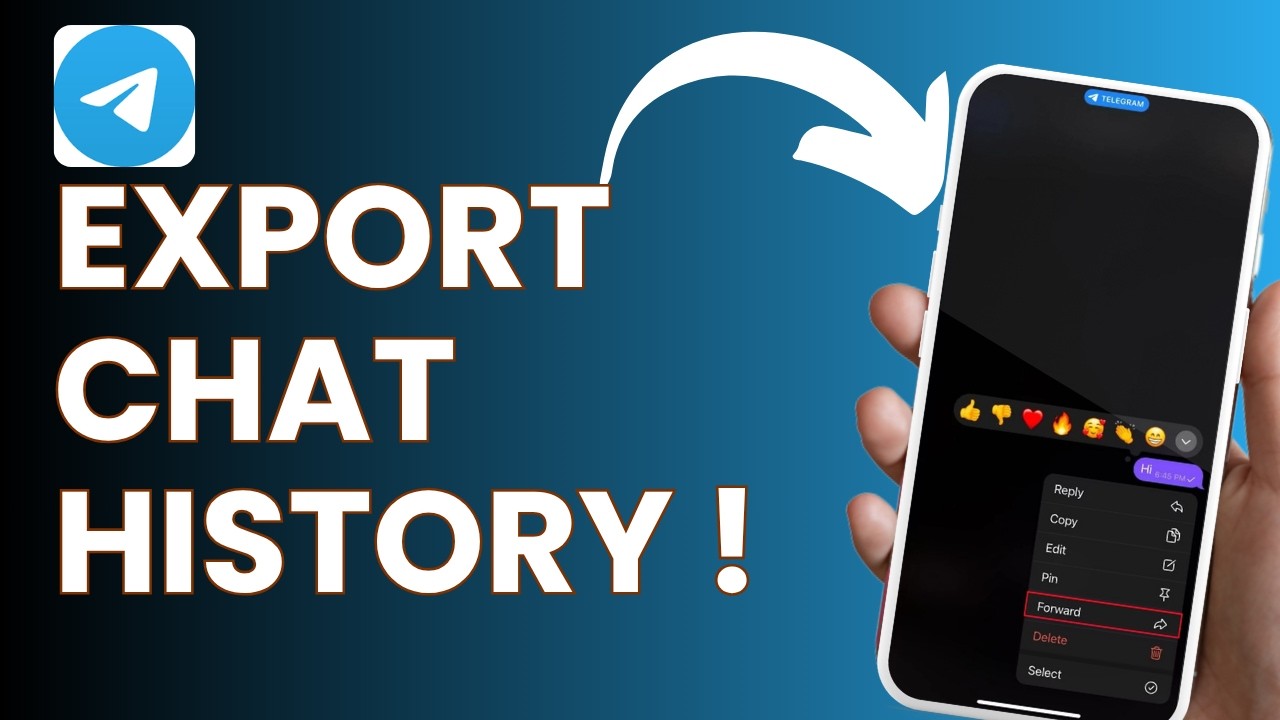 How To Export Telegram Chat History !