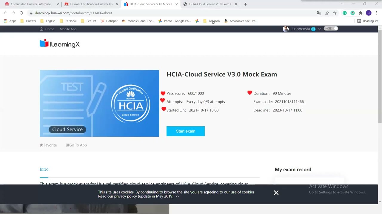 Curso HCIA Cloud Service (2021)