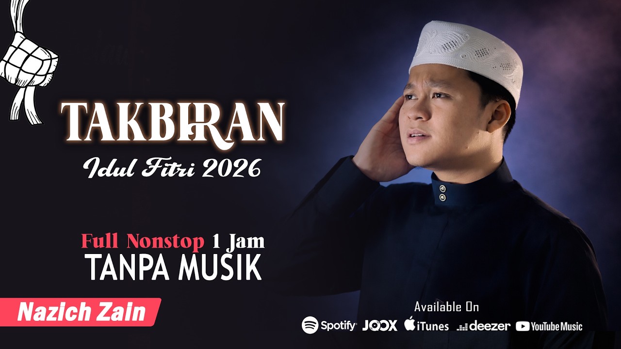 TAKBIRAN IDUL FITRI 2026 (TANPA MUSIK) - Full 1 JAM NONSTOP