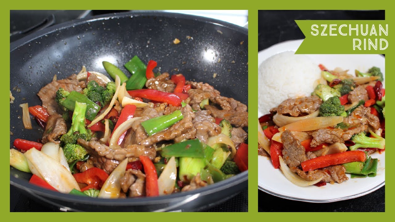 Szechuan Rind Pfanne | Tam's Cooking