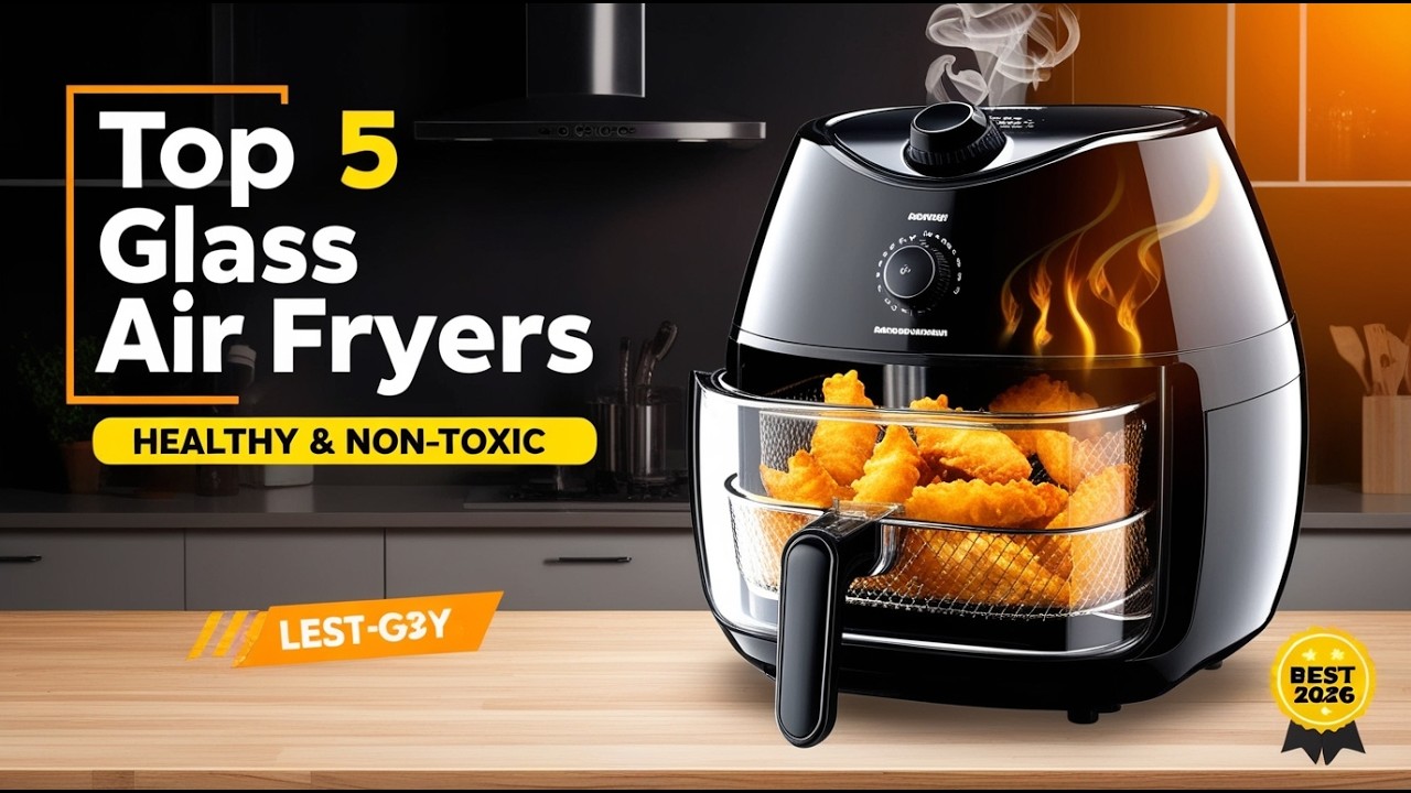 Top 5 Best Glass Air Fryers in 2026 | Healthy Oil-Free Cooking