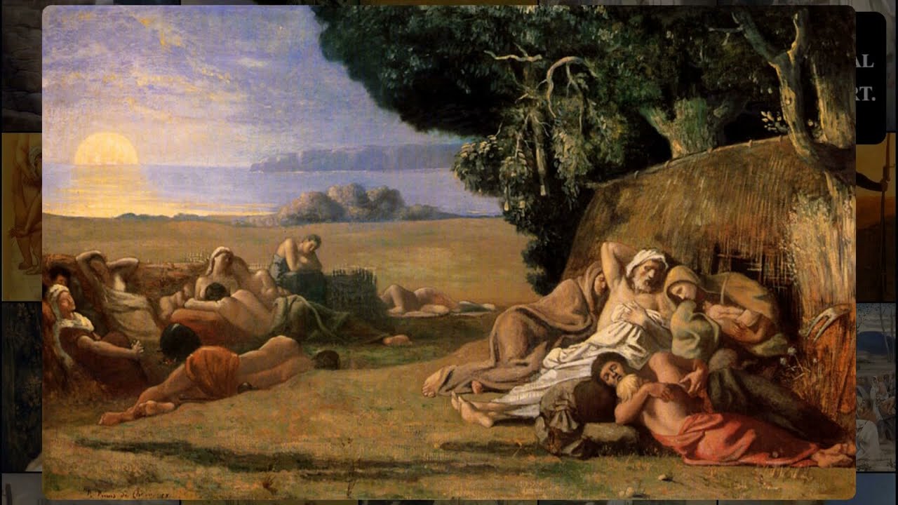 Pierre Puvis de Chavannes | 🎨 🖼️  French Painter (1824-1898) | Impressionism