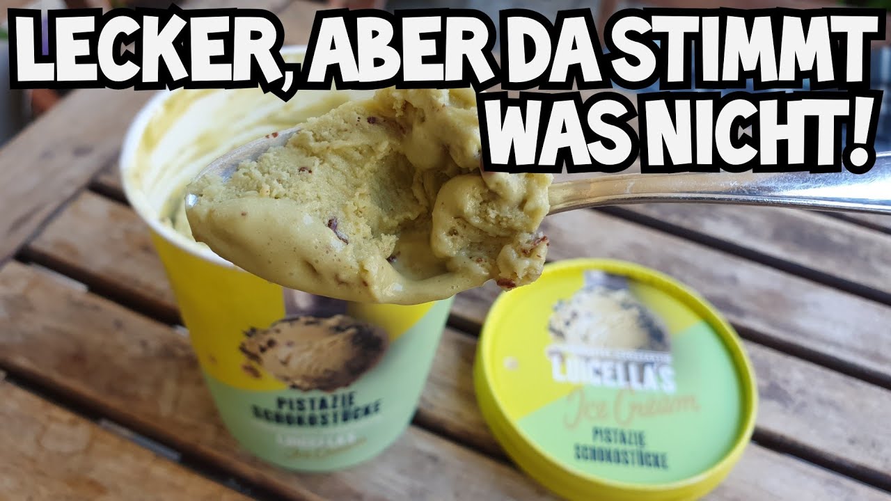 Luicella Eis Pistazie Schokostücke | Irgendwas ist merkwürdig!