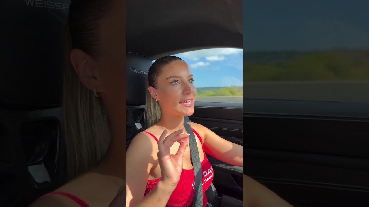 Eargasmic 992 GT3 RS Autobahn Run 🌶️ #blonde #girl #porsche #911 #supercar #hypercar