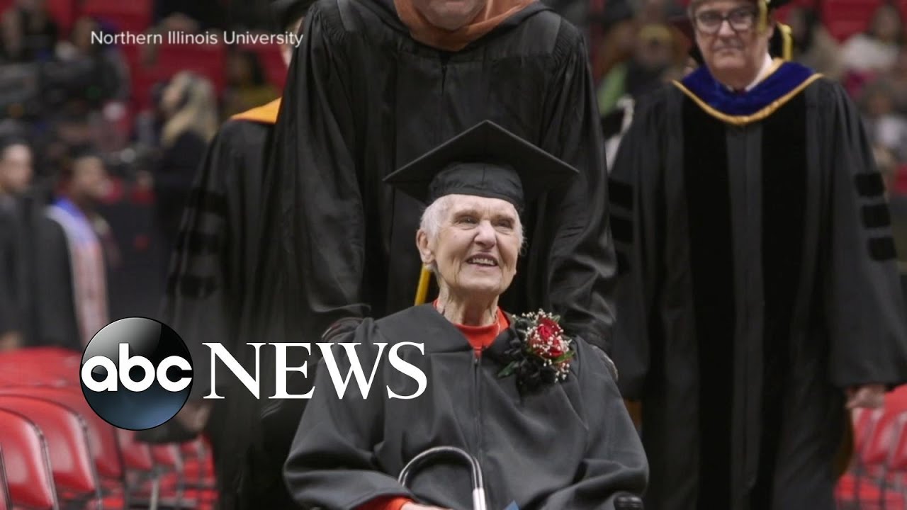 Great-grandma earns her college degree 70 years later