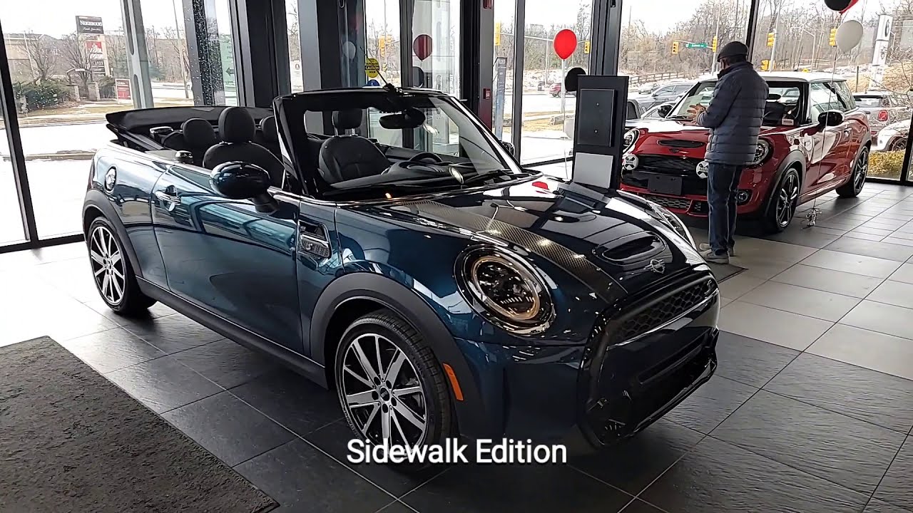 2022 Mini Cooper S Convertible Sidewalk Edition LCI