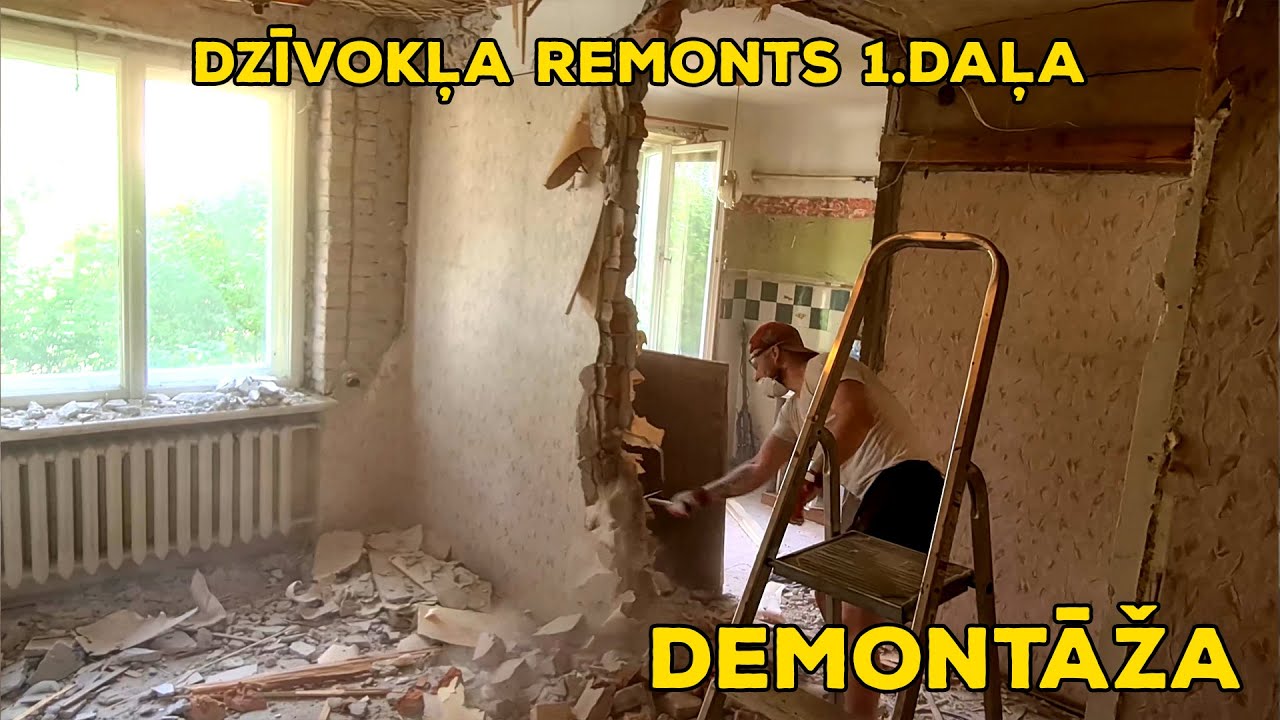 Dzīvokļa remonts 1.daļa | Hruščovka