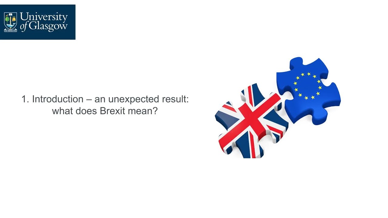 Brexit and the future of the Scottish & UK economy