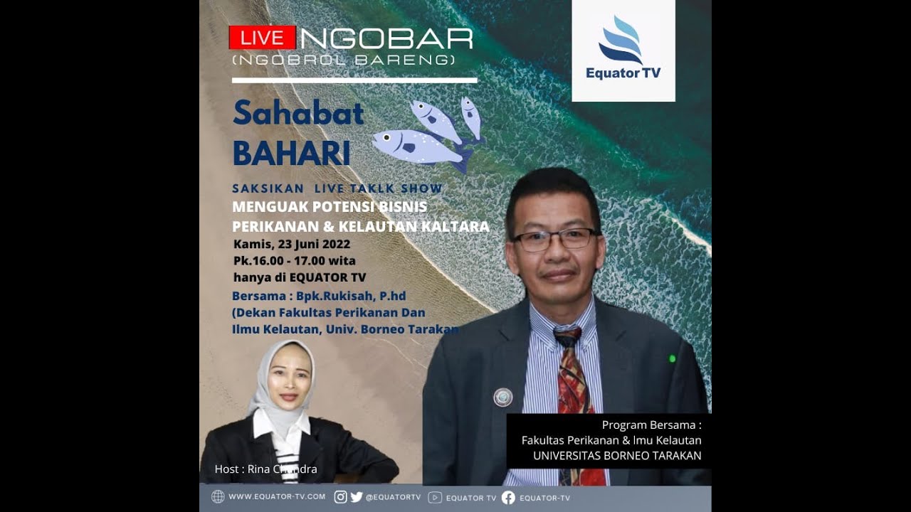 NGOBAR (NGOBROL BARENG) SAHABAT BAHARI | MENGUAK POTENSI BISNIS  PERIKANAN & KELAUTAN KALTARA