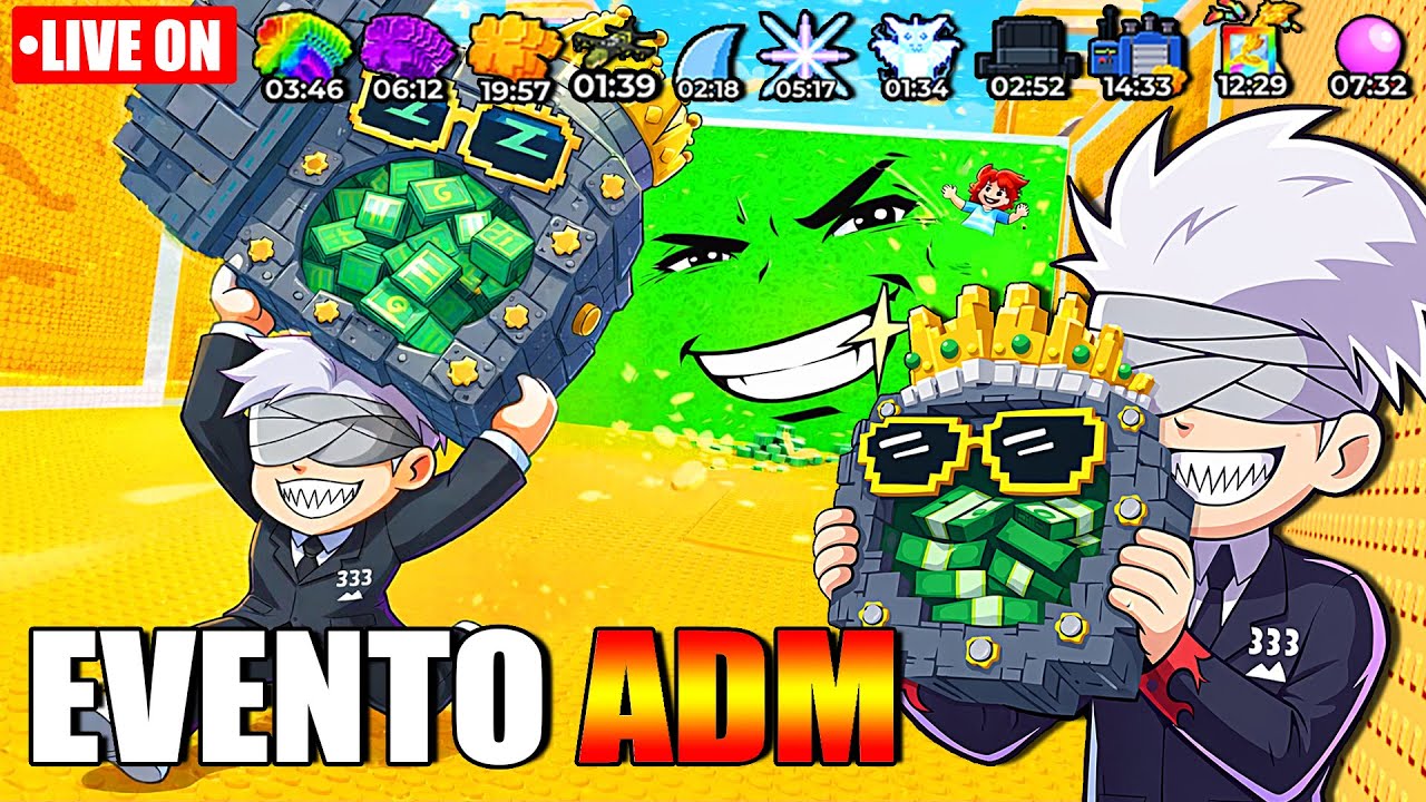 EVENTO FUJA do TSUNAMI para BRAINROTS - SORTEIO HOJE!!! QUARTA DO TSUNAMI⚡ EVENTO ADM !!! - EDDY333