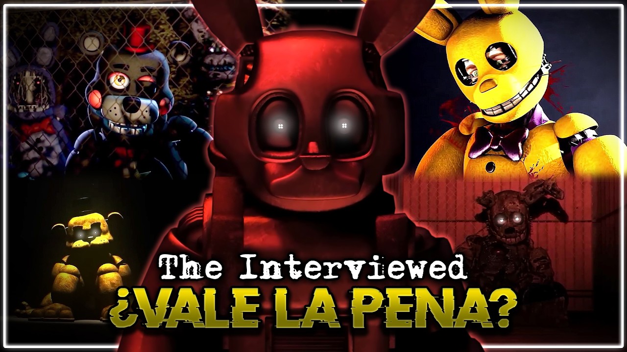 LA SERIE QUE MARCÓ UN ANTES Y UN DESPUÉS | LA ENTREVISTA CON ANIMATRONICOS FNAF | By SpringLordTrap