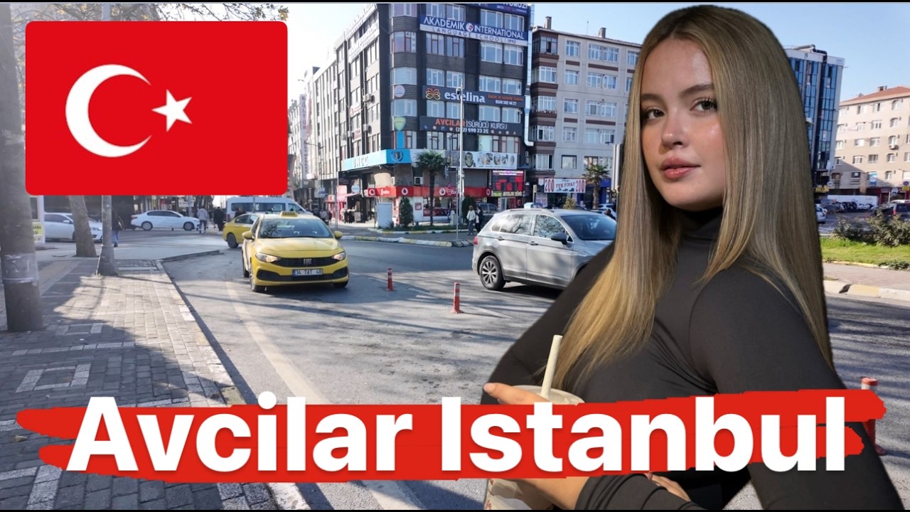 Avcılar Merkez, Istanbul 4K, Walking The Earth