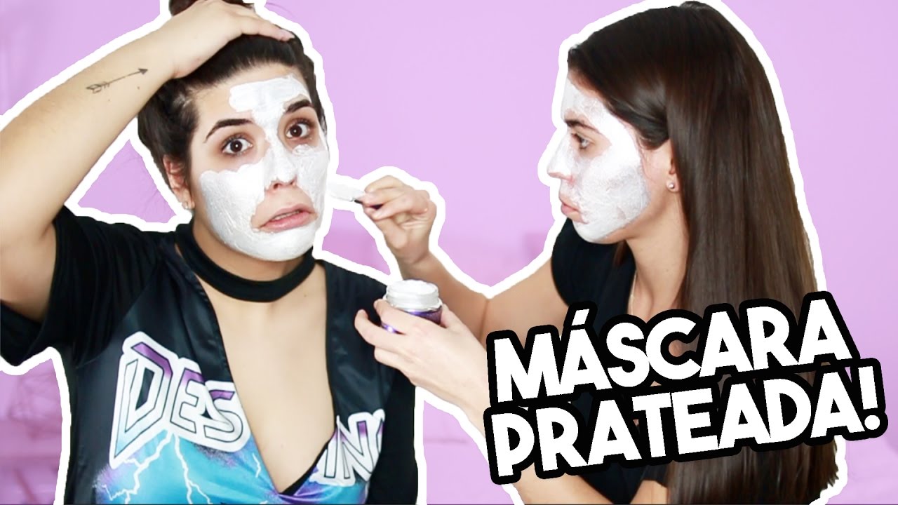 Experimentando a M&Aacute;SCARA PRATEADA c/ a minha IRM&Atilde;!