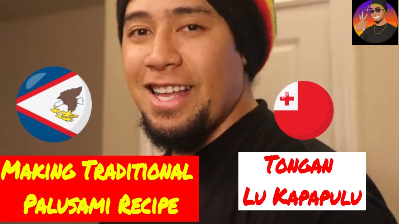 Making Samoan Palusami (Traditional Recipe) And Tongan Lu Kapapulu