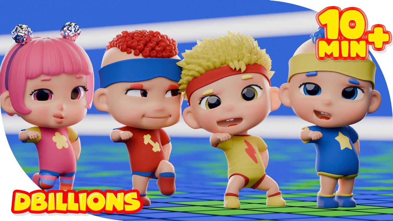 Palmas, Palmas, Cha Cha Cha con Bebé DB + Más D Billions Canciones Infantiles