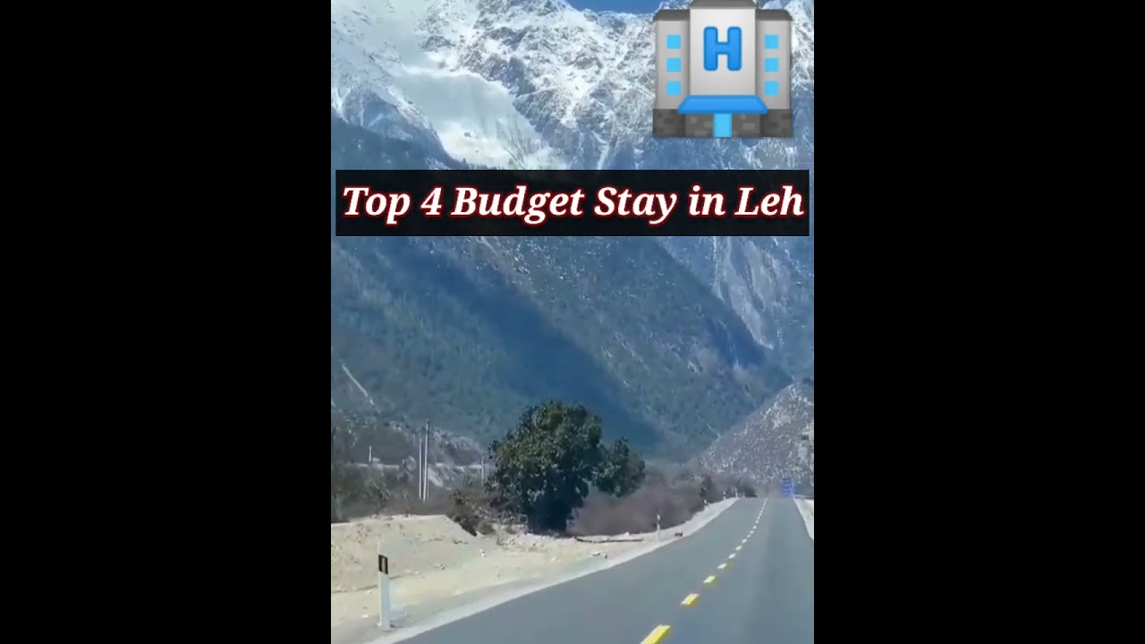 Top 4 Budget Stay in Leh 🏨🤑 #travel #leh #ladakh #stay #hotels #budget #top #india #mountains #hotel