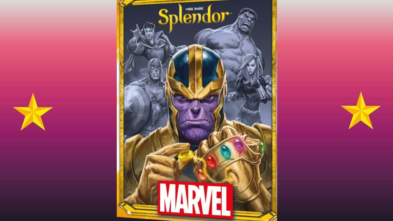 SPLENDOR MARVEL Zasady Gry + (przykładowa rozgrywka)