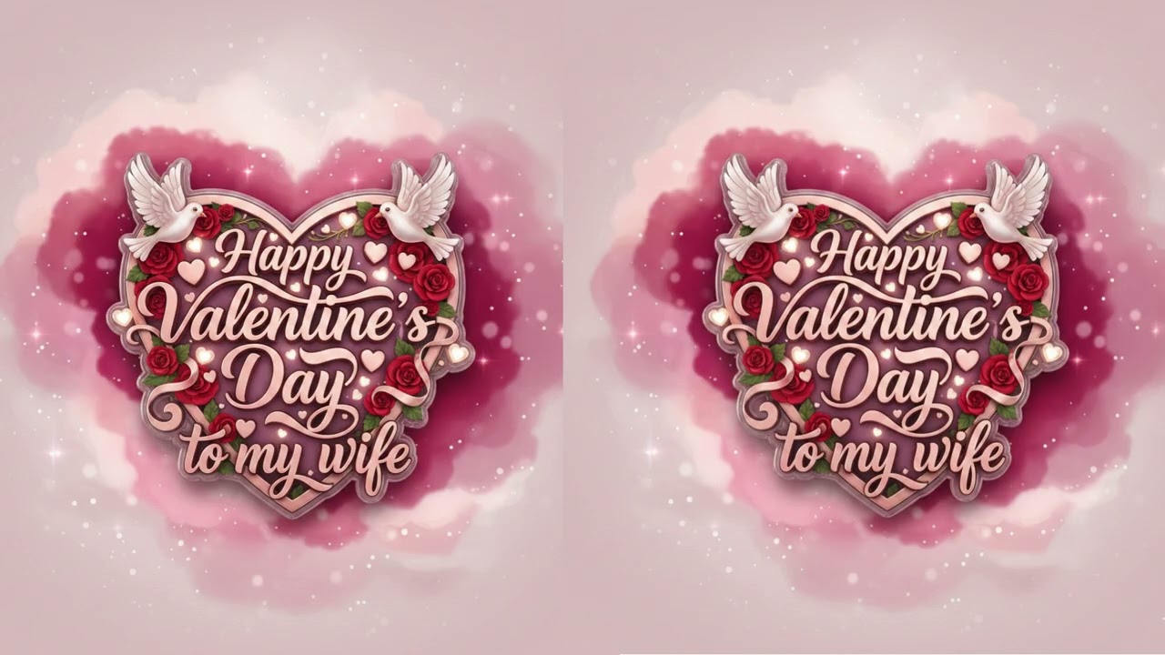 Happy Valentine’s Day to my wife i love you