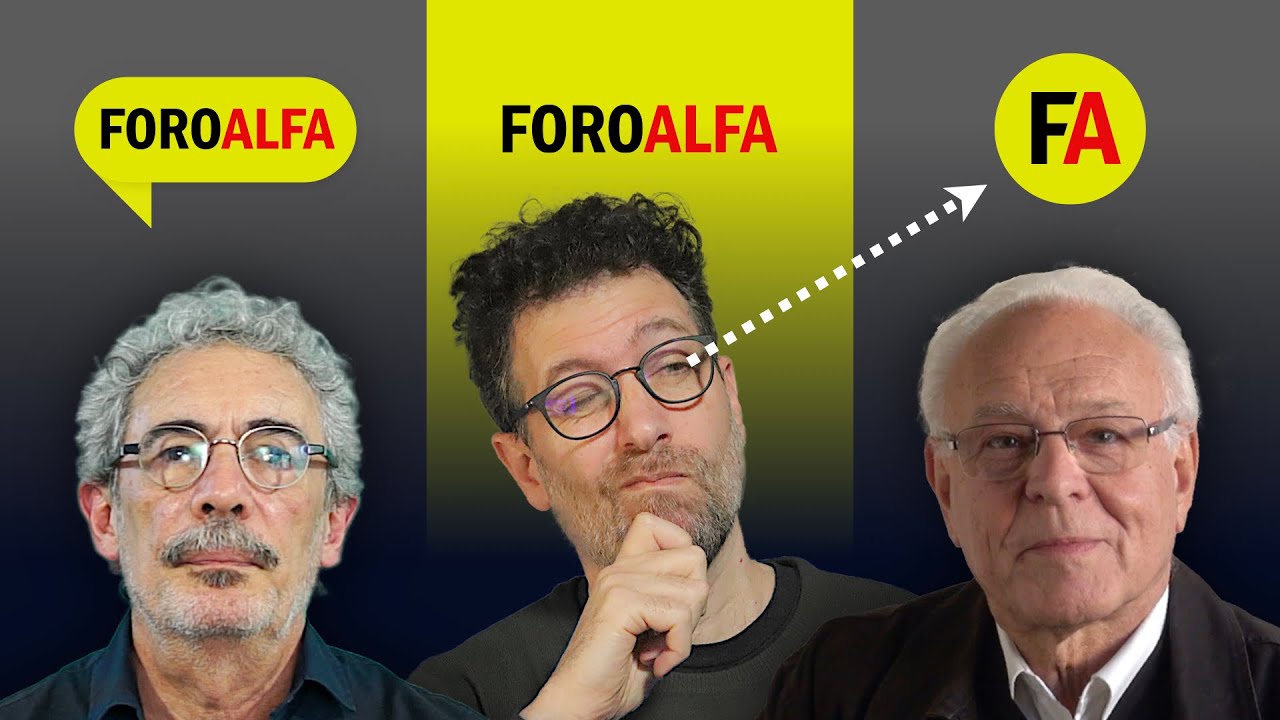 Análisis del logotipo de FOROALFA, con Norberto Chaves y Raúl Belluccia