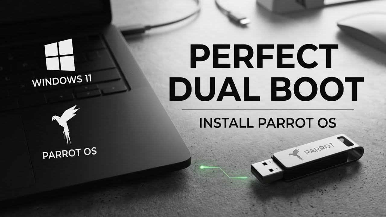 💻 How to Install Parrot OS Dual Boot with Windows (Step by Step!)