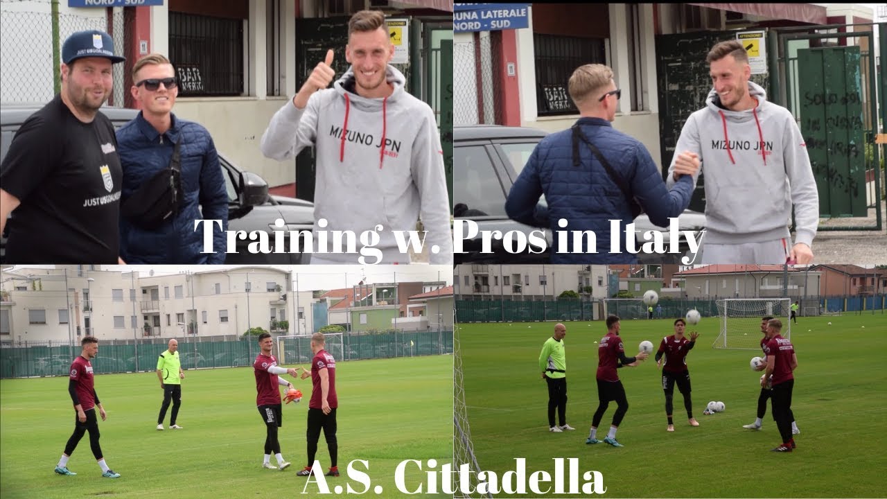 Training w. Professionals in Italy (Part 1) | Alberto Paleari A.S. Cittadella