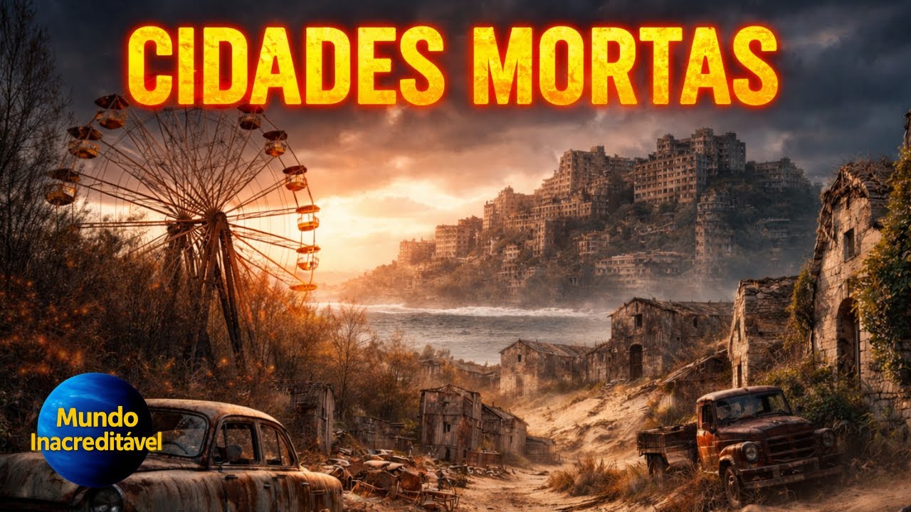 CIDADES ABANDONADAS COM HISTÓRIAS SOMBRIAS