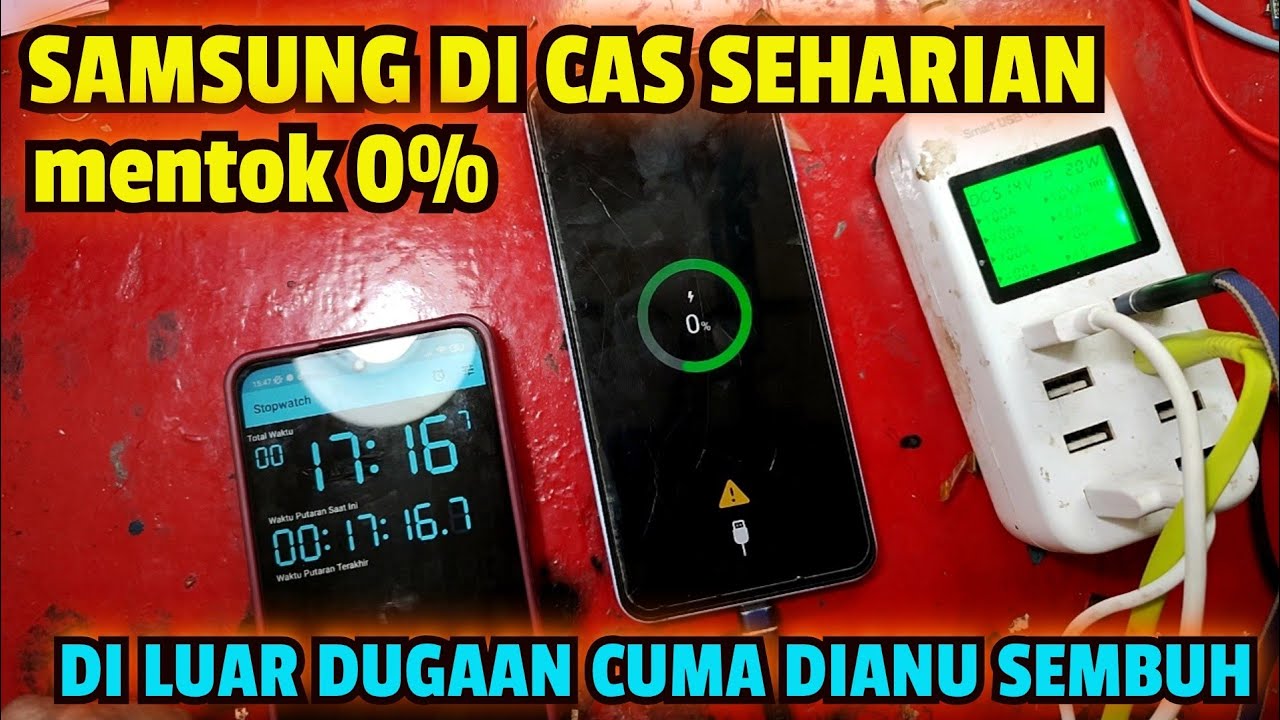 SOLUSI HP SAMSUNG SERI A DICAS LOGO KUNING GAK NAMBAH MENTOK 0%