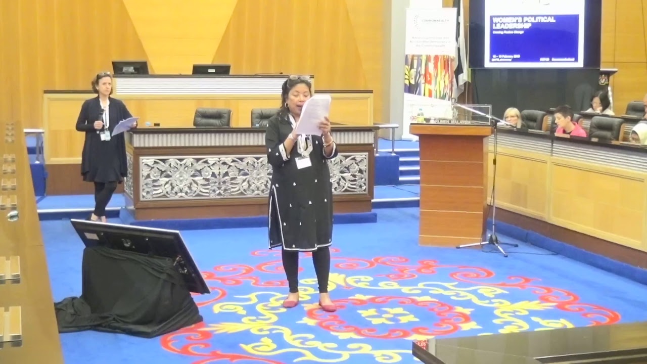 Women's Political Leadership : Creating Positive Change - Session 1