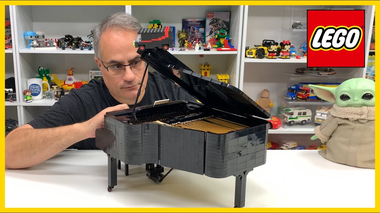 Играем на рояле LEGO Ideas 21323 — потрясающий набор! Сборка и обзор