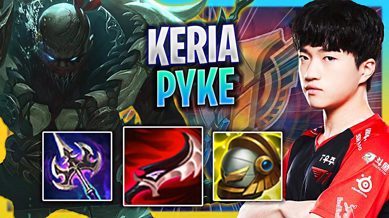 LEARN HOW TO PLAY PYKE SUPPORT LIKE A PRO! | T1 Keria Plays Pyke Support vs Rakan!  Season 2023