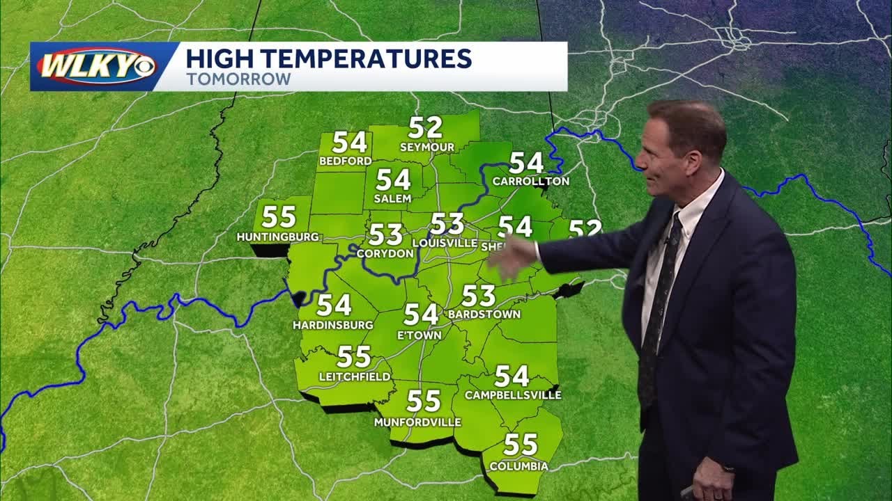 A chilly Thursday night but a beautiful Friday afternoon