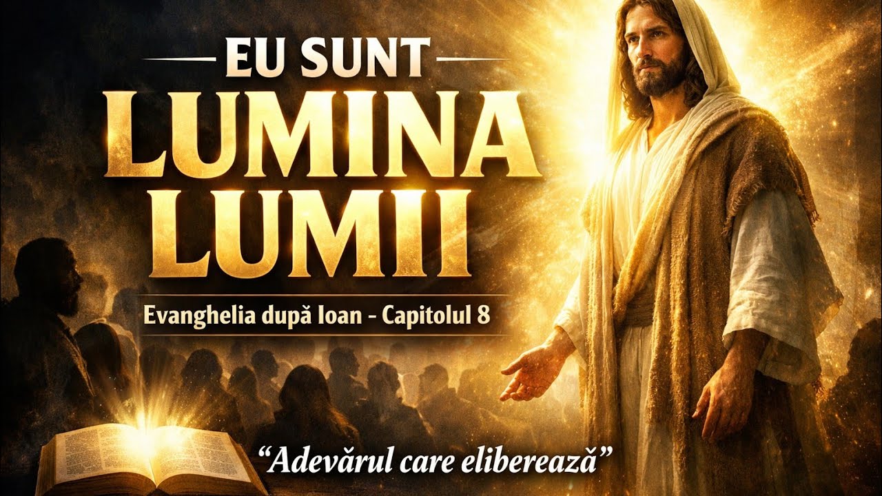  Evanghelia după Ioan Capitolul 8 |,,Isus, Lumina lumii și Adevărul care eliberează 