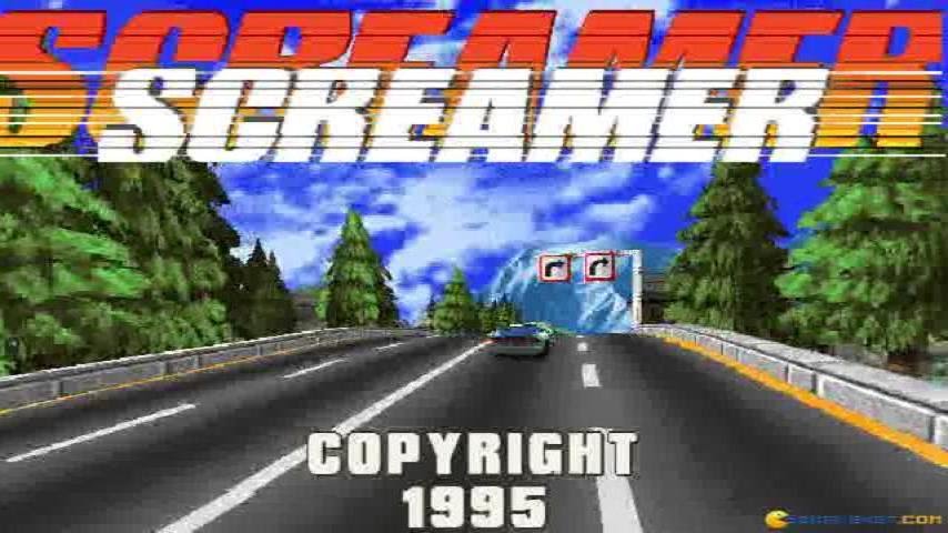 Screamer gameplay (PC Game, 1995)