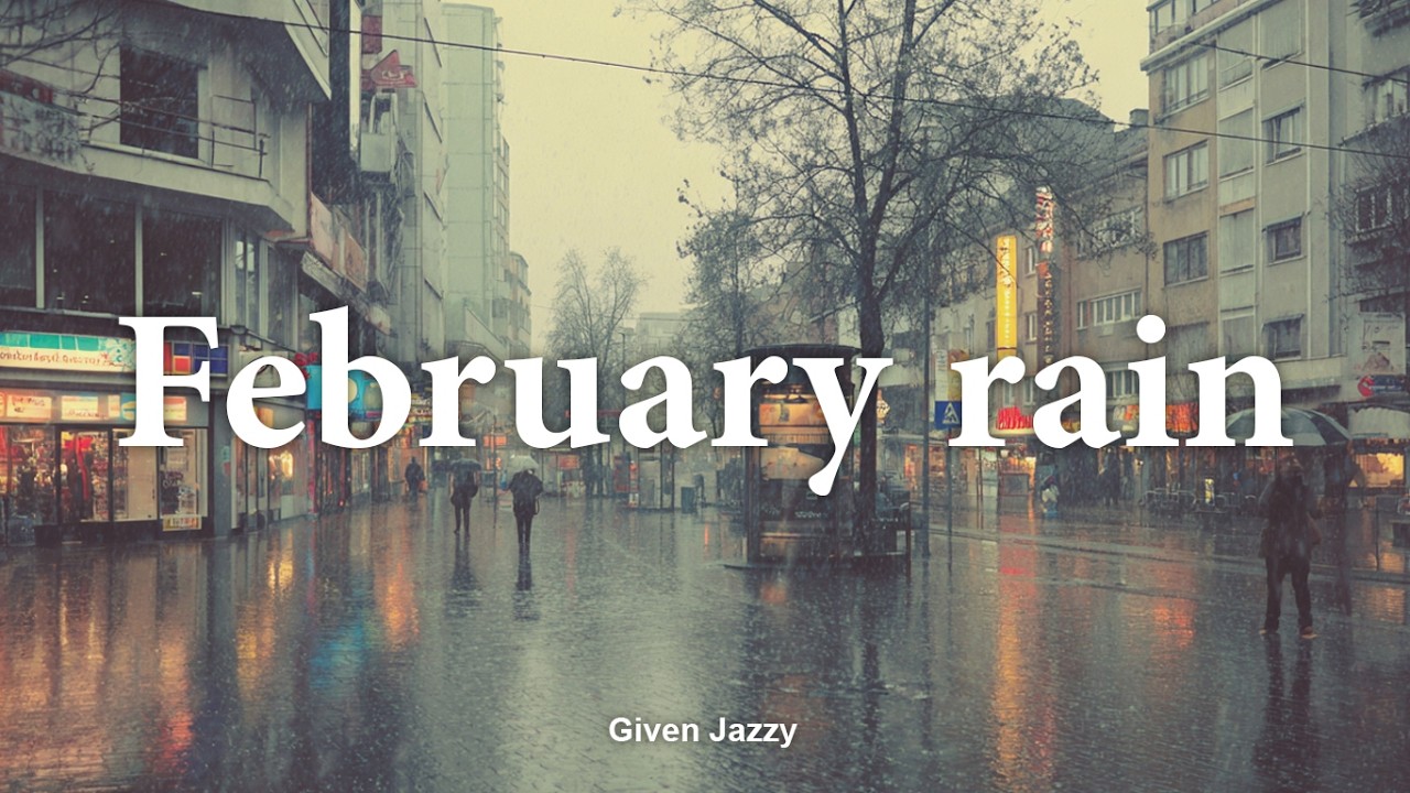 [Playlist] February rain By Given Jazzy, 9hours