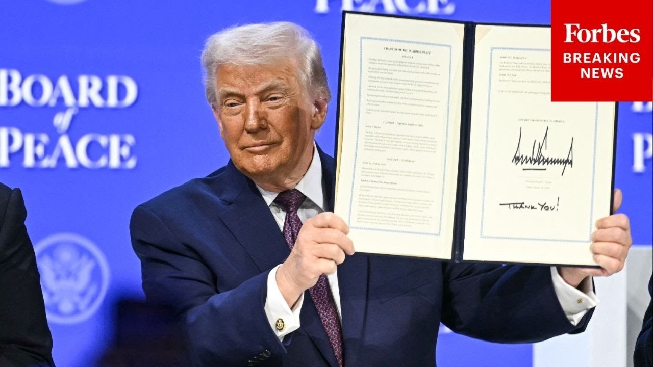 What To Make Of Trump's Board Of Peace: FDD's Jonathan Schanzer Breaks It Down