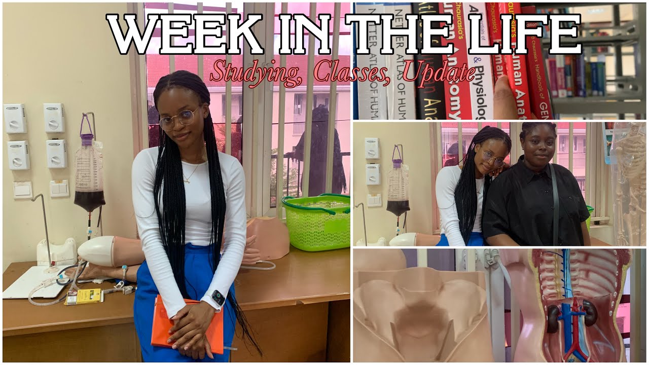 BUSY WEEK IN THE LIFE //Studying, lectures, meeting deadlines (EDO STATE UNIVERSITY)|| Mujii