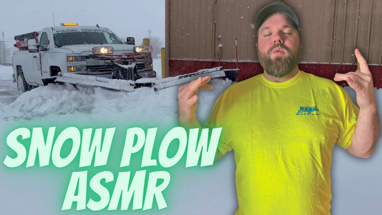 Snow Plowing 2024 | ASMR
