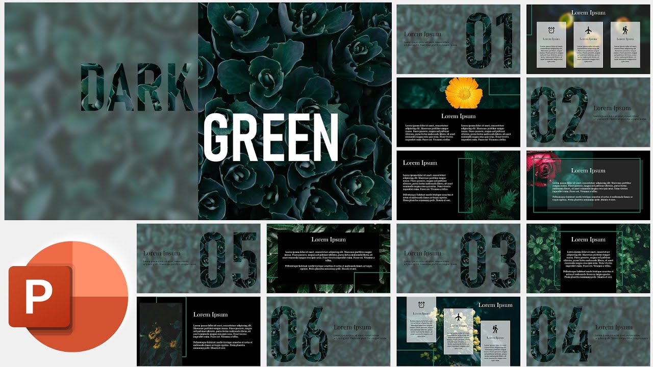 Blur & Cutout Effect PowerPoint Presentation Template