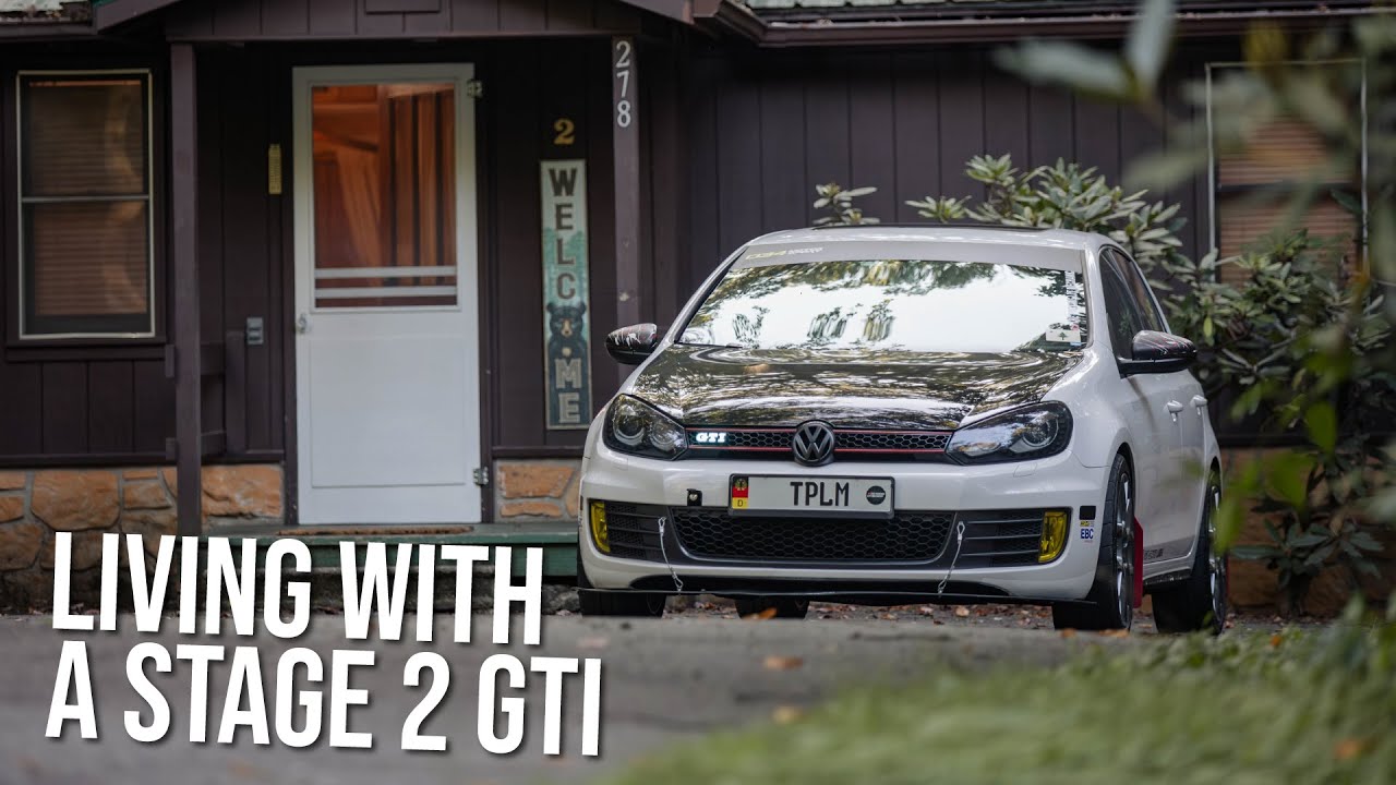 Каково это — жить с MK6 GTI Stage 2? | Пробег, шум и вибрация, мощность и многое другое!