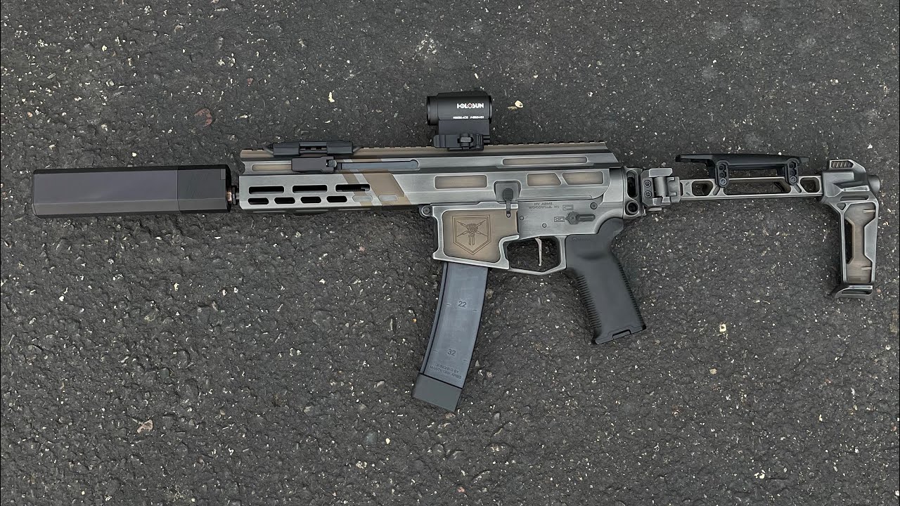 HVCZ MAT9 AR9 Side Folding Pistol