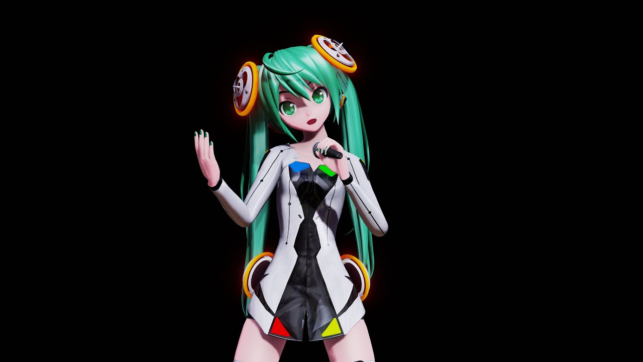 Tell Your World -Hatsune Miku 初音ミク Project DIVA Future Tone Ready for concert.