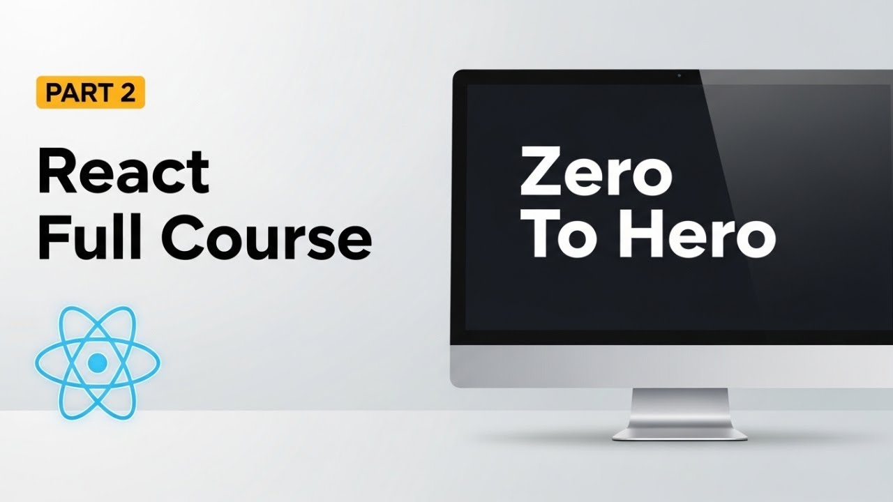 React 19 Full Course for Beginners to Experts | 2026 Complete Tutorial Part 2