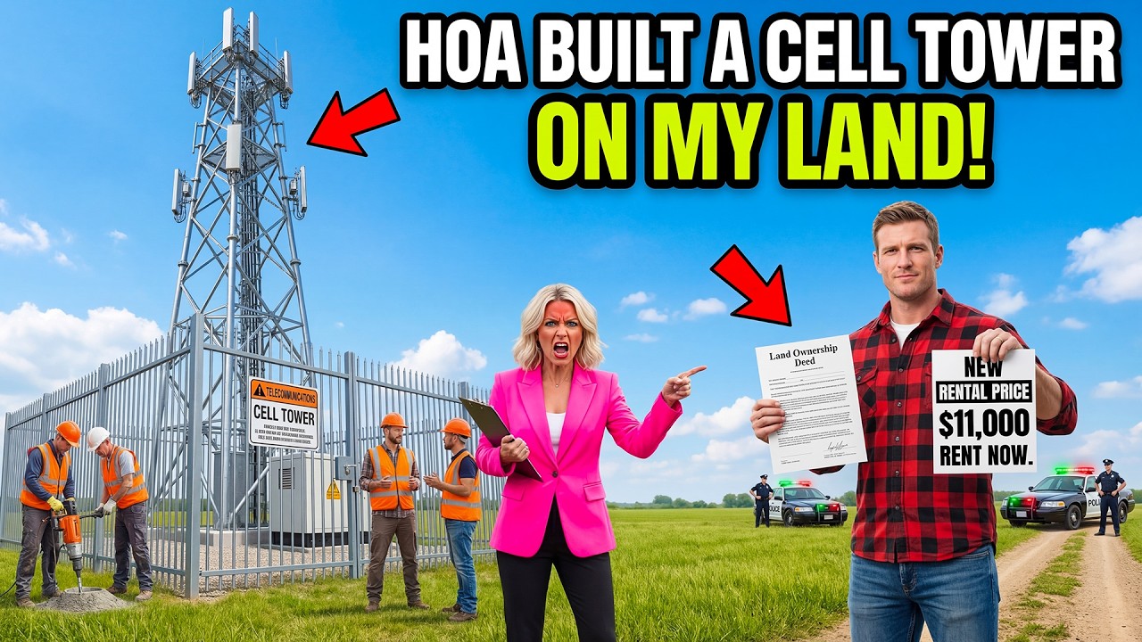HOA Built a Cell Tower on My Field Without Asking — So I Raised Their Rent 5x Overnight